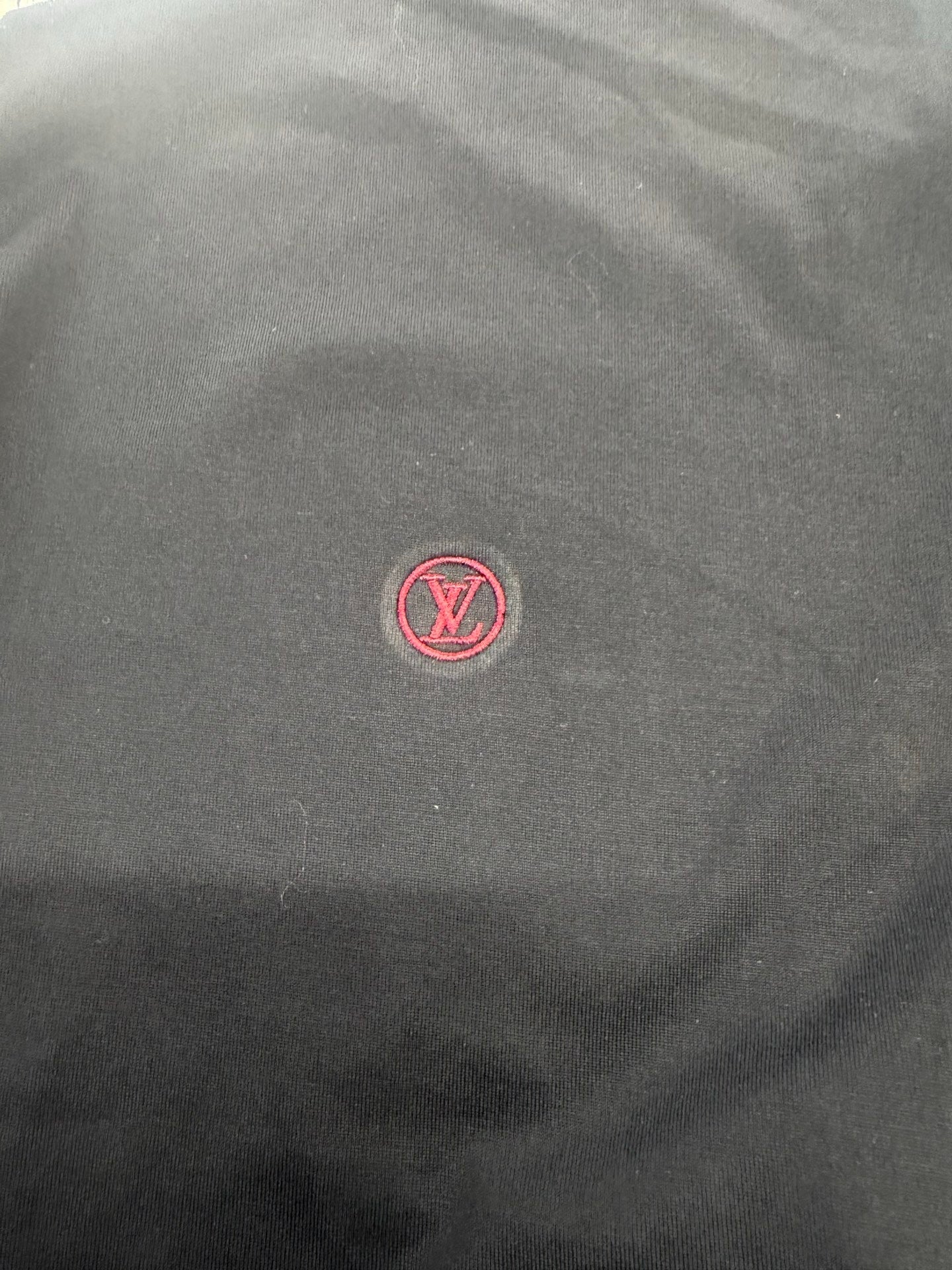 Louis Vuitton Classic Logo Pure Cotton Short-Sleeve T-Shirt