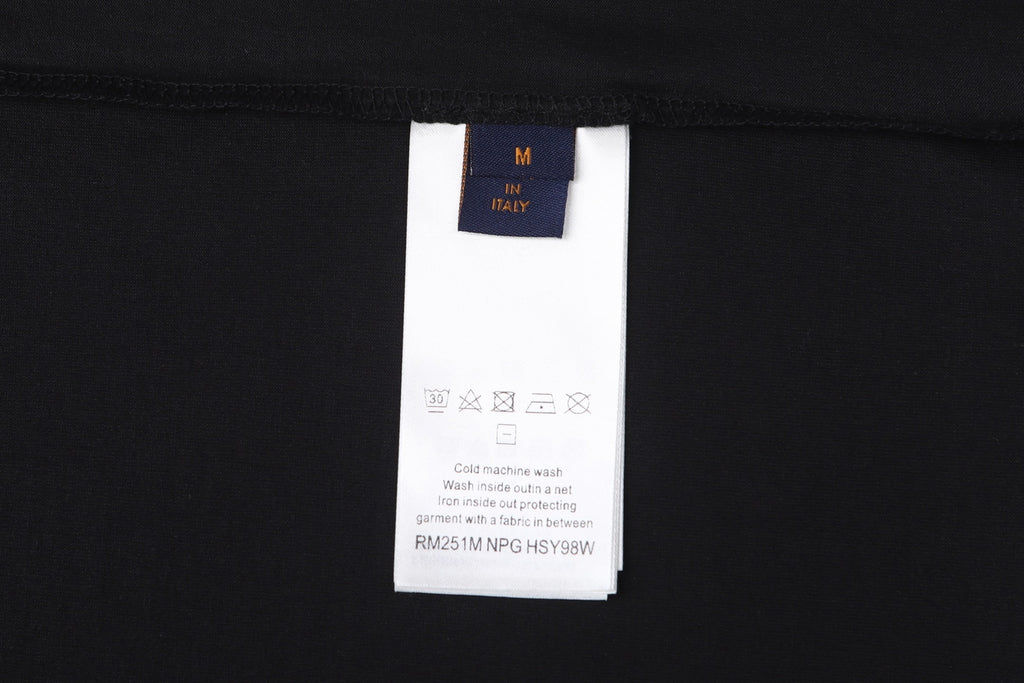 Louis Vuitton Classic Logo Pure Cotton Short-Sleeve T-Shirt