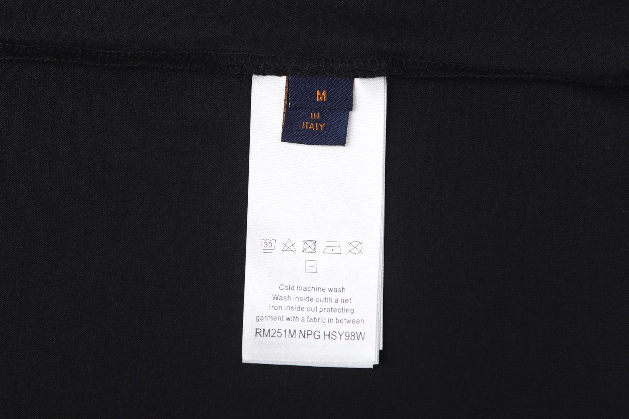 Louis Vuitton Classic Logo Pure Cotton Short-Sleeve T-Shirt