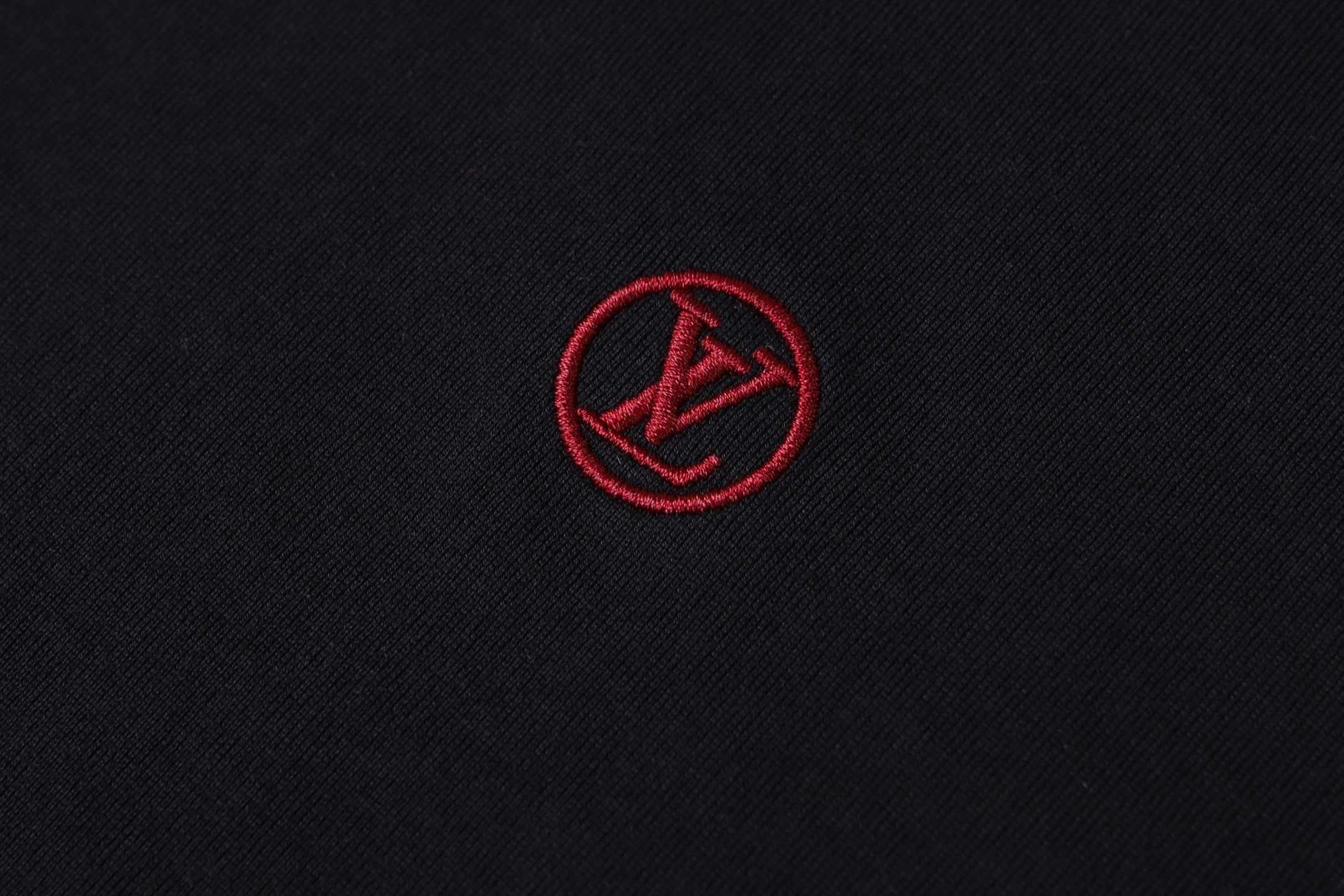 Louis Vuitton Classic Logo Pure Cotton Short-Sleeve T-Shirt