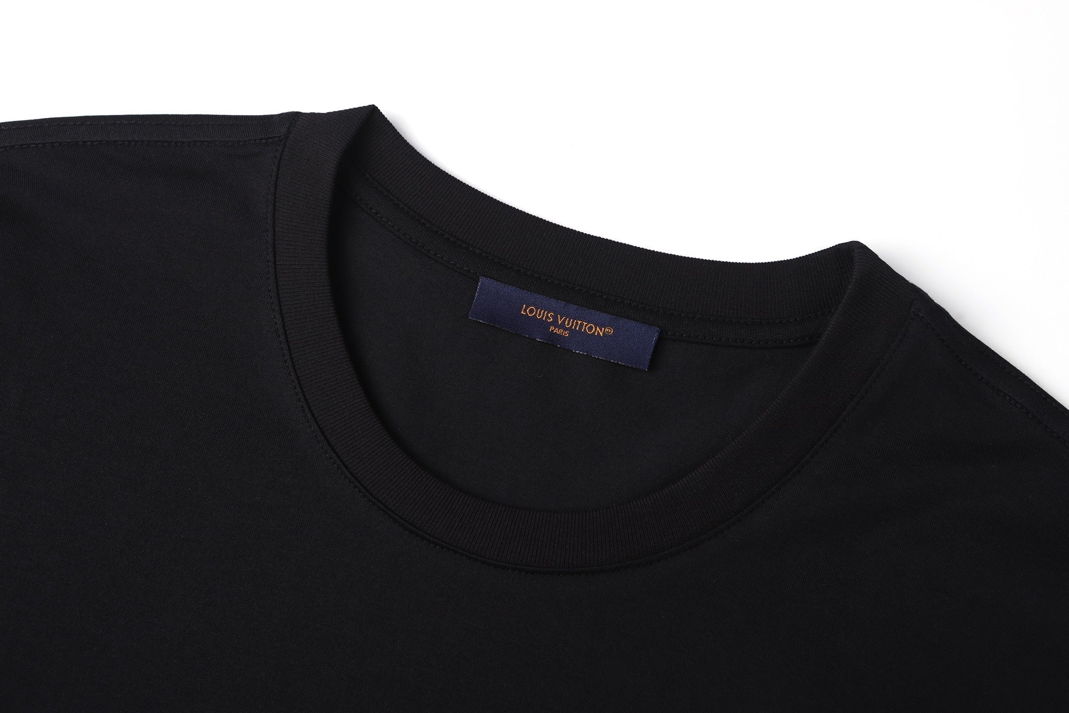 Louis Vuitton Classic Logo Pure Cotton Short-Sleeve T-Shirt
