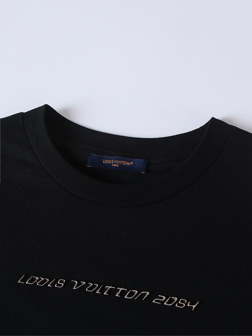 Louis Vuitton Classic Hardware-Embellished Crew Neck Short-Sleeve T-Shirt