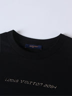 Louis Vuitton Classic Hardware-Embellished Crew Neck Short-Sleeve T-Shirt