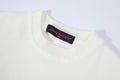 Louis Vuitton Solid Color Crew Neck Short-Sleeve T-Shirt with Chest Logo