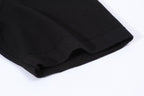 Louis Vuitton Solid Color Crew Neck Short Sleeve T-Shirt with Logo on Chest