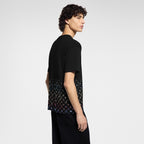 Louis Vuitton Rhinestone Knit Short-Sleeve T-Shirt
