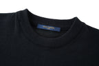 Louis Vuitton Rhinestone Knit Short-Sleeve T-Shirt
