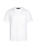 Louis Vuitton 25SS Solid Color Nylon Embellished Short-Sleeve T-Shirt