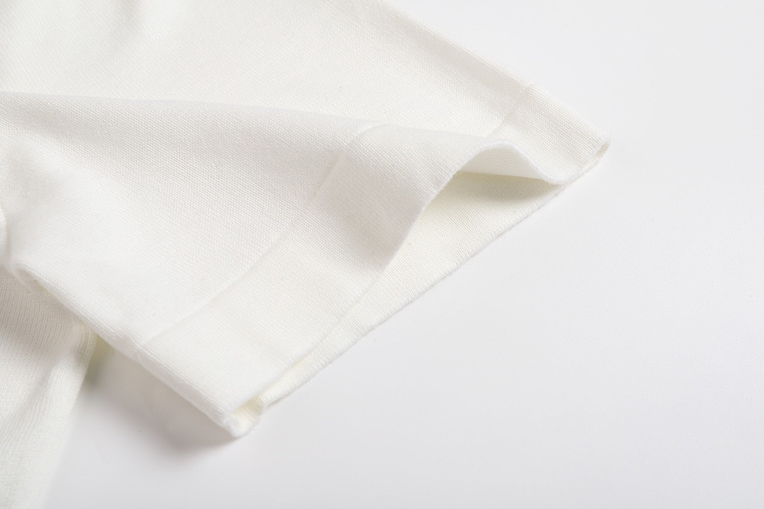 Louis Vuitton 25SS Solid Color Nylon Embellished Short-Sleeve T-Shirt