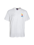 Louis Vuitton Embroidered Crew Neck Casual Short-Sleeve T-Shirt