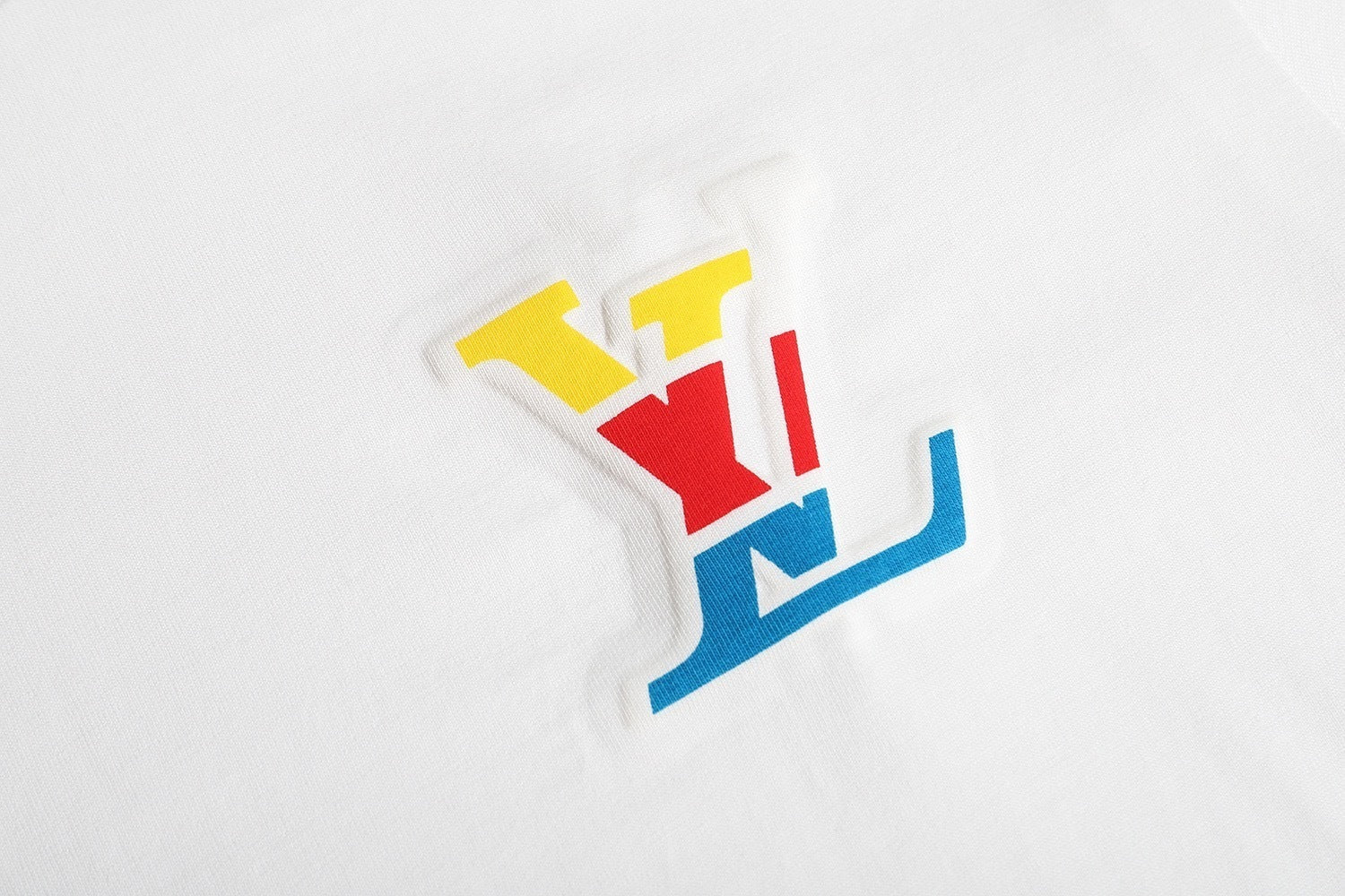 Louis Vuitton Embroidered Crew Neck Casual Short-Sleeve T-Shirt