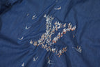 Louis Vuitton 25SS Embroidered Young Denim Short-Sleeve Shirt