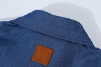 Louis Vuitton 25SS Embroidered Young Denim Short-Sleeve Shirt