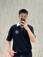 Louis Vuitton Button-Up Pullover Short-Sleeve Polo Shirt