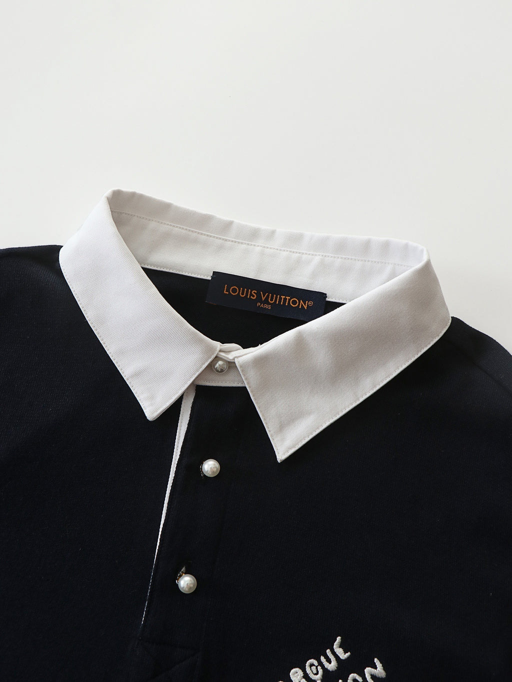Louis Vuitton Button-Up Pullover Short-Sleeve Polo Shirt