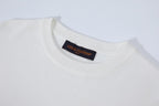 Louis Vuitton 25SS Cotton Jacquard Crew Neck Short-Sleeve T-Shirt