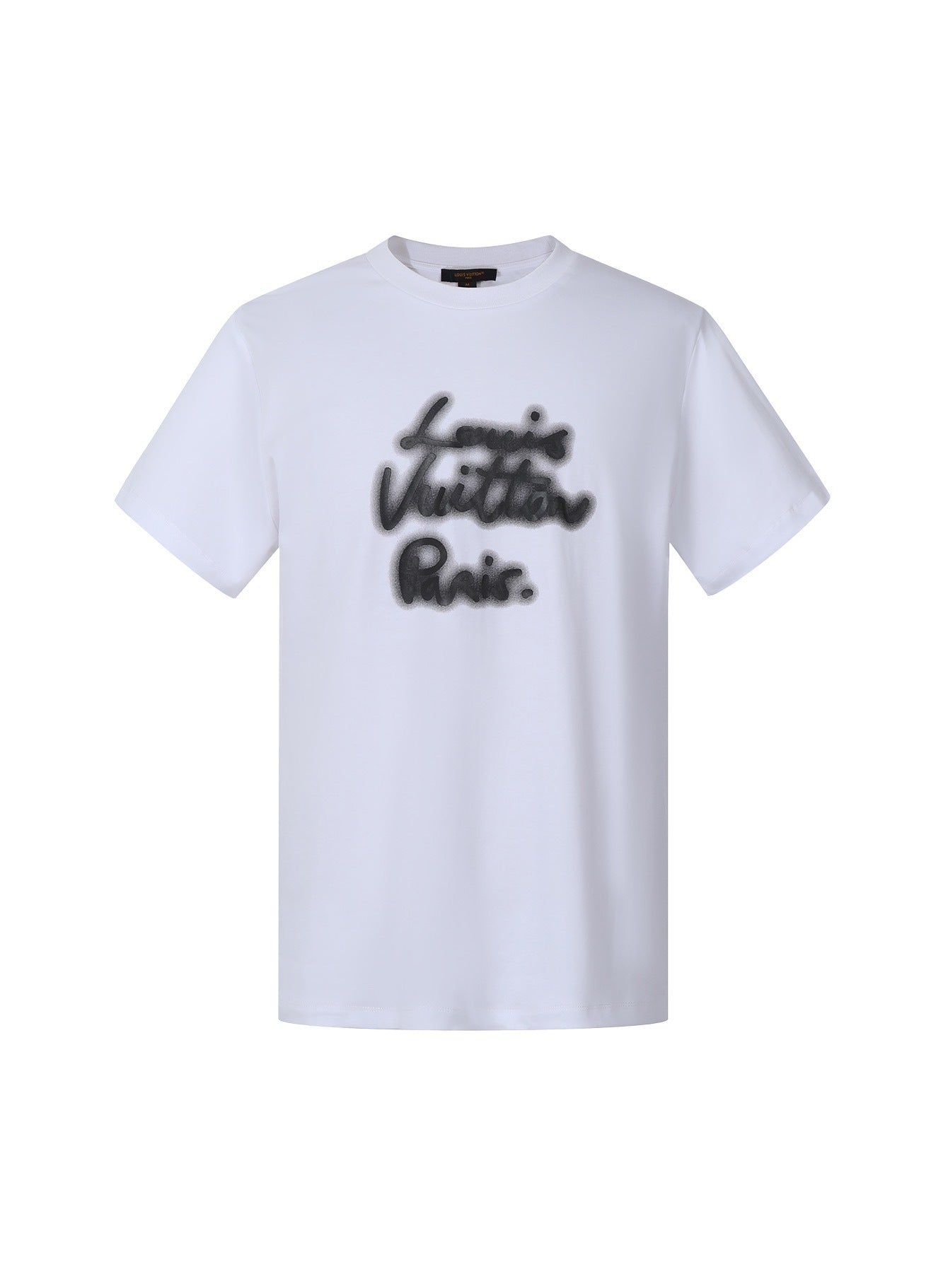 Louis Vuitton 25SS Neon Logo Crew Neck Short-Sleeve T-Shirt