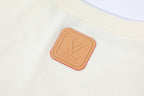 Louis Vuitton 25SS Appliquéd Cotton Short-Sleeve Crew Neck Shirt