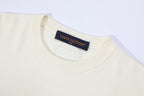 Louis Vuitton 25SS Appliquéd Cotton Short-Sleeve Crew Neck Shirt