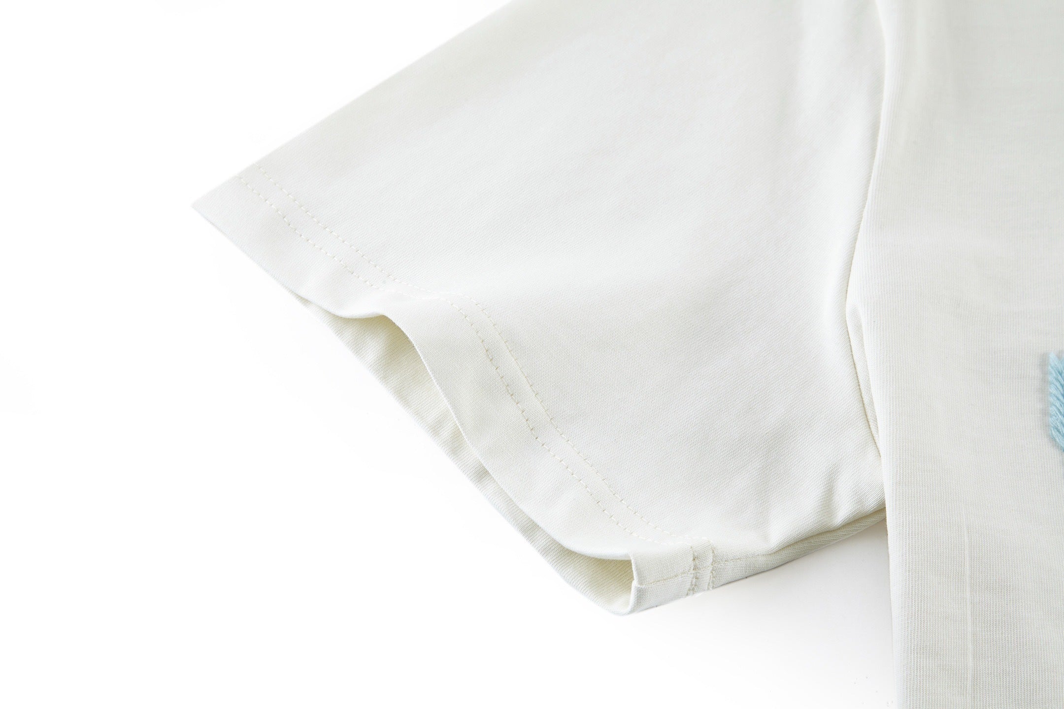 Louis Vuitton 5D Embroidered Short-Sleeve T-Shirt (Front and Back)