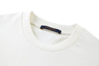 Louis Vuitton 5D Embroidered Short-Sleeve T-Shirt (Front and Back)