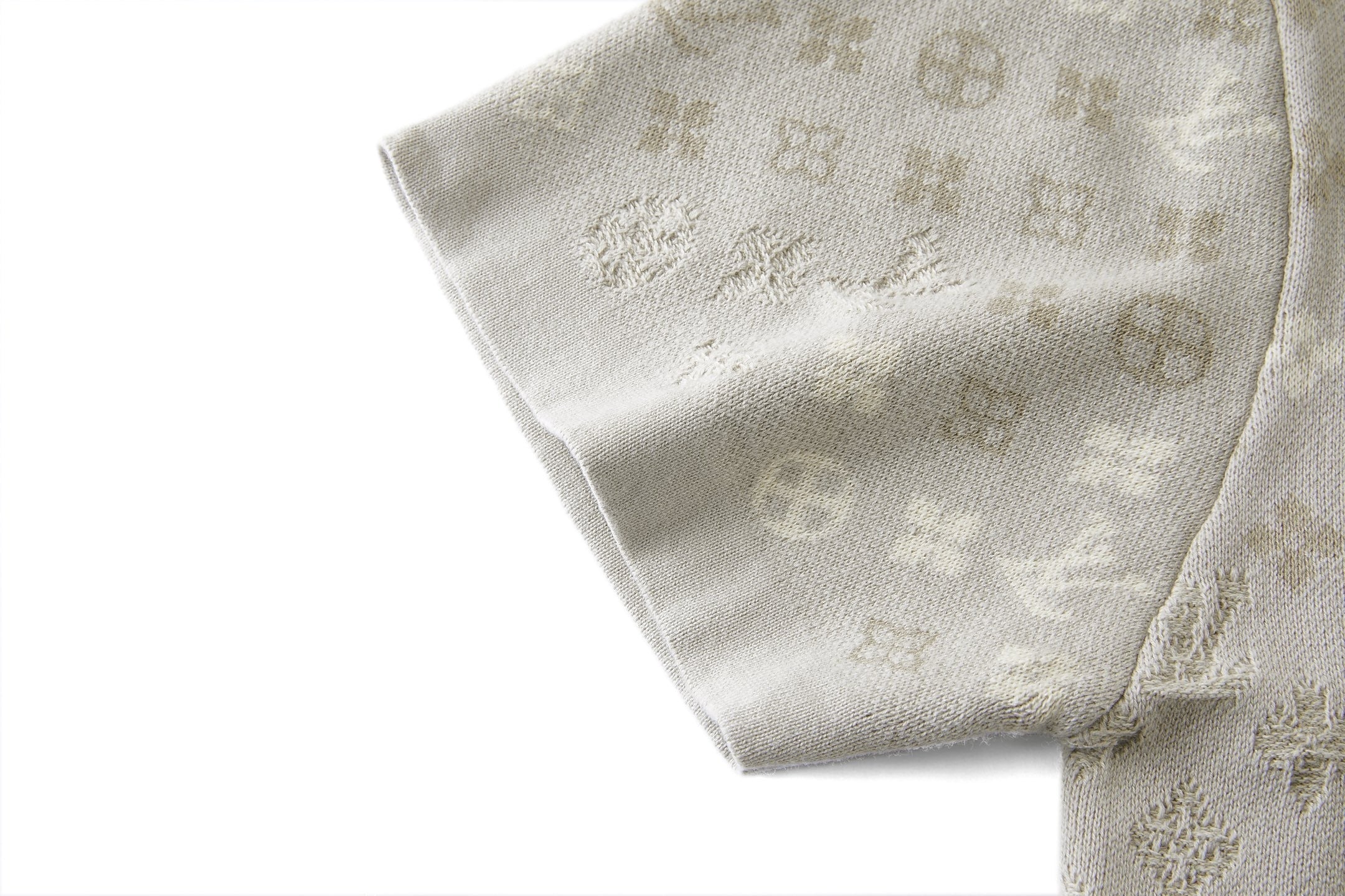 Louis Vuitton Monogram Surplus Jacquard Short-Sleeve Crew Neck Shirt
