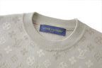 Louis Vuitton Monogram Surplus Jacquard Short-Sleeve Crew Neck Shirt