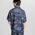 Louis Vuitton Short-Sleeve Chambray Shirt