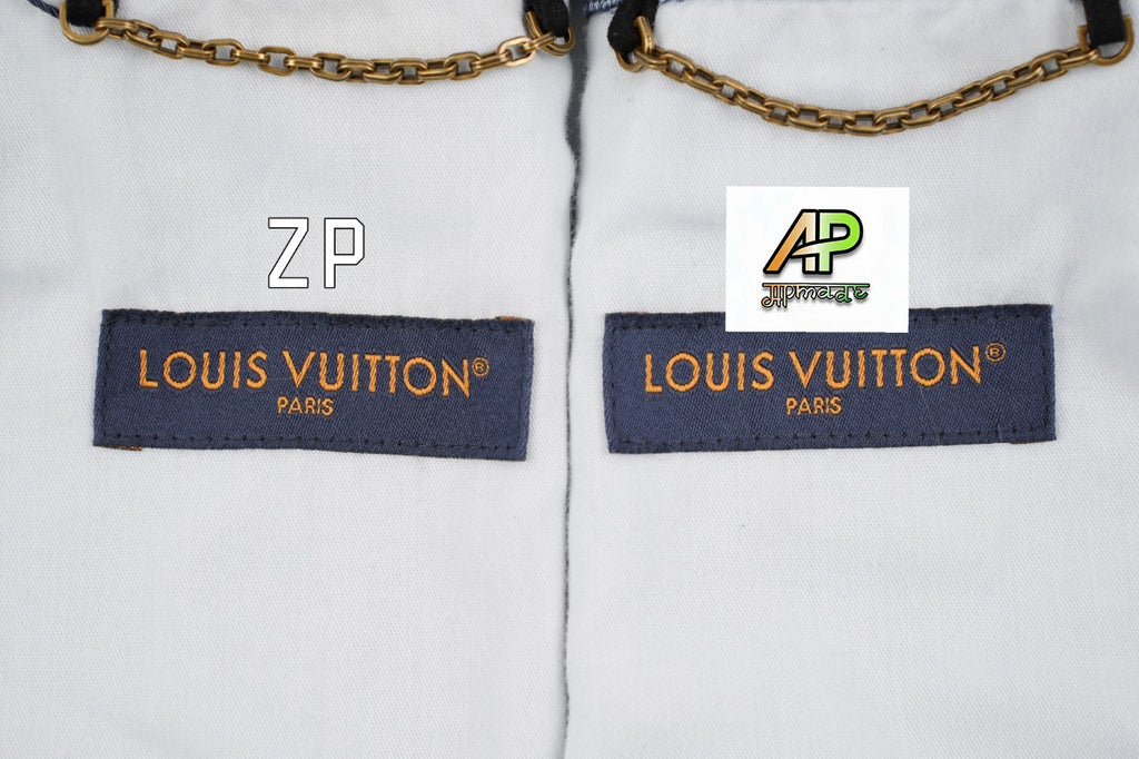 Louis Vuitton Monogram Embossed Workwear Denim Piece