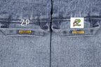 Louis Vuitton Monogram Embossed Workwear Denim Piece
