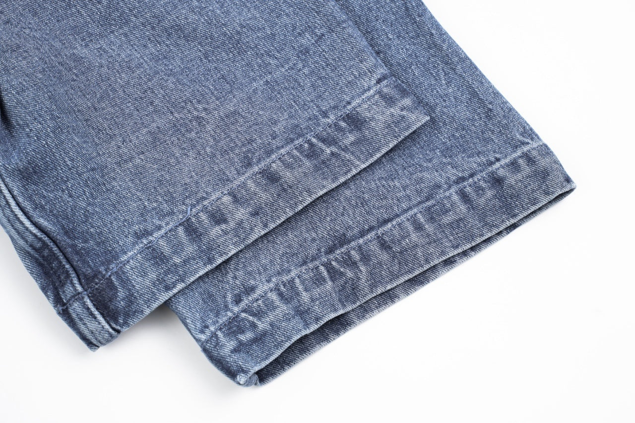Louis Vuitton Monogram Embossed Workwear Denim Piece