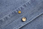 Louis Vuitton Monogram Embossed Workwear Denim Piece