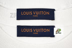 Louis Vuitton Nautical Jacquard Anchor Chain Short-Sleeve Knit Top