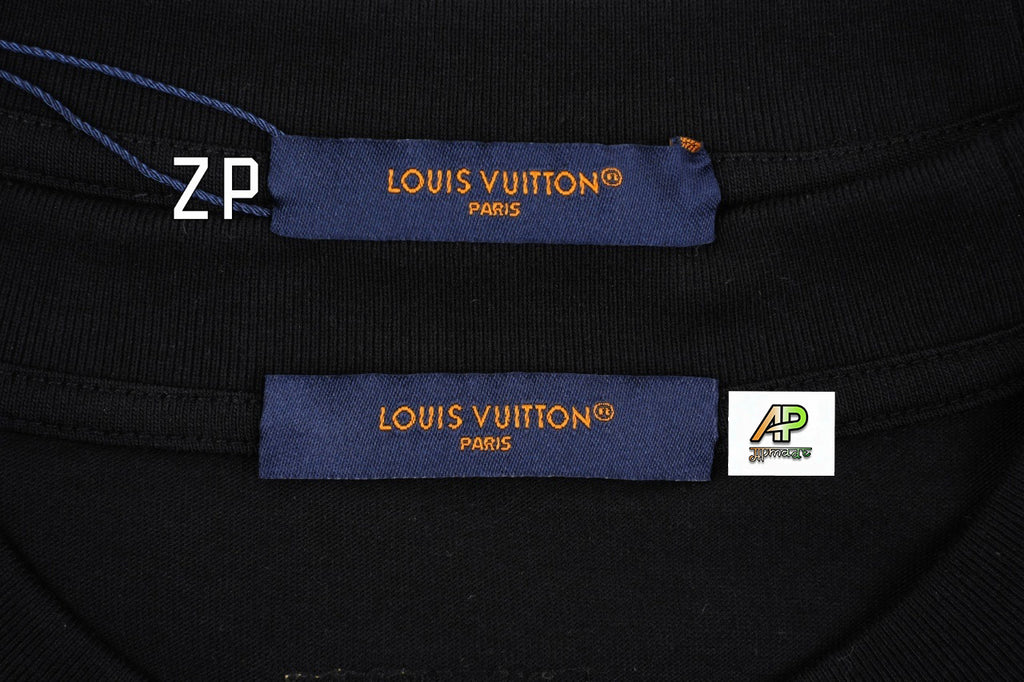 Louis Vuitton SS25 Raffia Rope Embroidered Crew Neck T-Shirt
