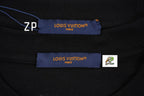 Louis Vuitton SS25 Raffia Rope Embroidered Crew Neck T-Shirt