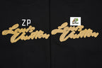 Louis Vuitton SS25 Raffia Rope Embroidered Crew Neck T-Shirt