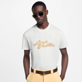 Louis Vuitton SS25 Raffia Rope Embroidered Crew Neck T-Shirt