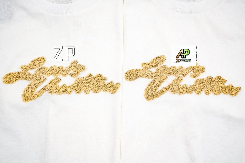 Louis Vuitton SS25 Raffia Rope Embroidered Crew Neck T-Shirt