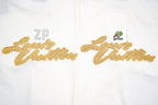 Louis Vuitton SS25 Raffia Rope Embroidered Crew Neck T-Shirt