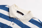 Louis Vuitton 25SS Striped Jacquard Polo Shirt