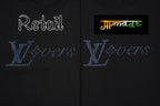 Louis Vuitton Gradient Thick-Print Cotton Crew Neck T-Shirt