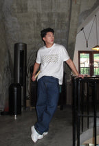 Louis Vuitton Smiley Graphic Crew Neck Short-Sleeve T-Shirt