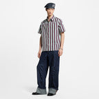 Louis Vuitton Striped Short-Sleeve Shirt