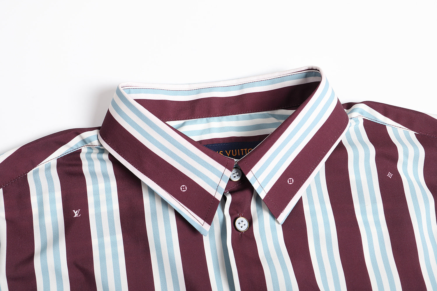 Louis Vuitton Striped Short-Sleeve Shirt
