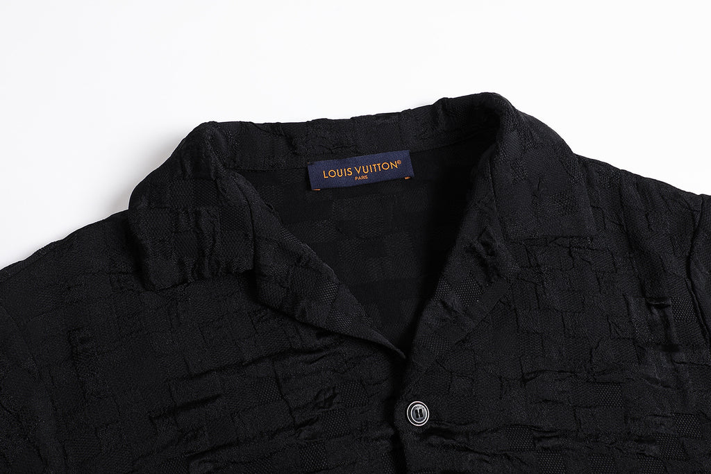 Louis Vuitton Jacquard Short-Sleeved Shirt