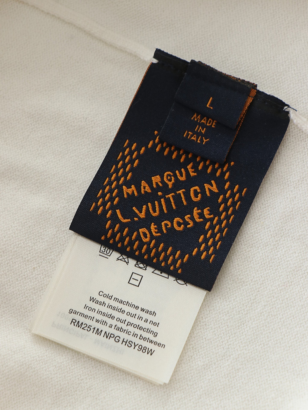 Louis Vuitton Button Pullover Short-Sleeved Polo Shirt