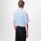 Louis Vuitton Custom-Dyed Jacquard Short-Sleeved Shirt
