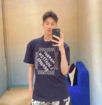 Louis Vuitton 25SS Embroidered Cotton T-Shirt