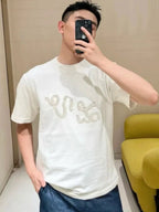Louis Vuitton 25SS Cotton Short-Sleeved Crew Neck Shirt
