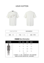 Louis Vuitton 25SS Cotton Short-Sleeved Crew Neck Shirt